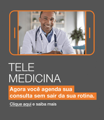 banner com um doutor sorrindo