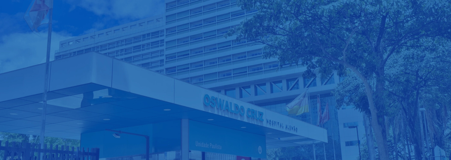 Fachada do Hospital Alemão Oswaldo Cruz Unidade Paulista